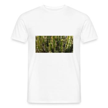 Kanarischer Gorgeus-Kaktus - Männer T-Shirt - Weiß - Vorne - AI Model Male 178 dark (178cm)