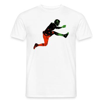 Sport - Men's T-Shirt - white - Front - AI Model Male 178 dark (178cm)