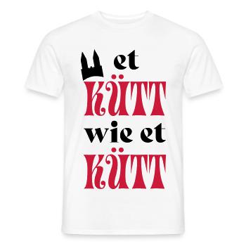 Karneval - Männer T-Shirt - Weiß - Vorne - AI Model Male 178 dark (178cm)