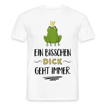Lustige Sprüche - Männer T-Shirt - Weiß - Vorne - AI Model Male 178 dark (178cm)