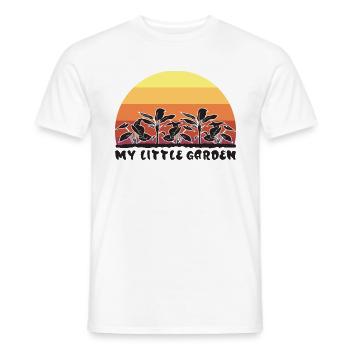 Mein kleiner Garten - Männer T-Shirt - Weiß - Vorne - AI Model Male 178 dark (178cm)
