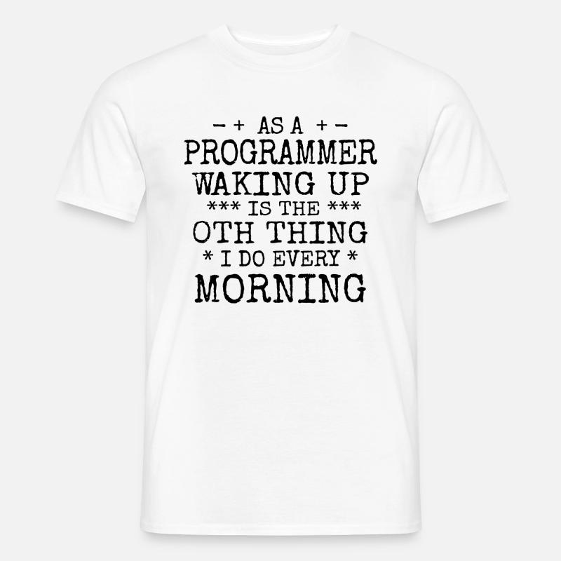 Software Ingenieur Informatiker Programmierer - Männer T-Shirt - Weiß