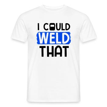 Schweißen Für Schweißer - Männer T-Shirt - Weiß - Vorne - AI Model Male 178 dark (178cm)