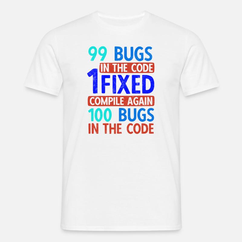 Software Ingenieur Informatiker Programmierer - Männer T-Shirt - Weiß
