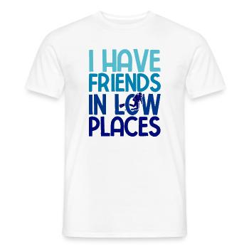 Apnoetaucher Freitaucher Taucher - Männer T-Shirt - Weiß - Vorne - AI Model Male 178 dark (178cm)