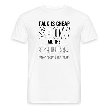 Software Ingenieur Informatiker Programmierer - Männer T-Shirt - Weiß - Vorne - AI Model Male 178 dark (178cm)