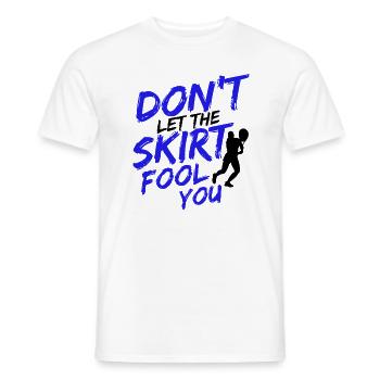 Tennisplatz Spruch Für Tennis - Männer T-Shirt - Weiß - Vorne - AI Model Male 178 dark (178cm)