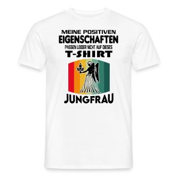 Geburtstag Sternzeichen Retro Jungfrau - Männer T-Shirt - Weiß - Vorne - AI Model Male 178 dark (178cm)
