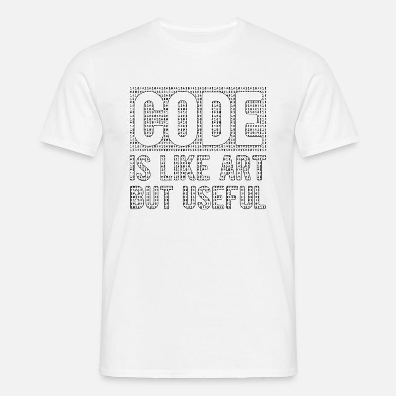 Software Ingenieur Informatiker Programmierer - Männer T-Shirt - Weiß