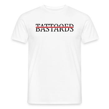 TATTOO ARTIST Tätowiert Tribal ultras Tätowierung - Männer T-Shirt - Weiß - Vorne - AI Model Male 178 dark (178cm)