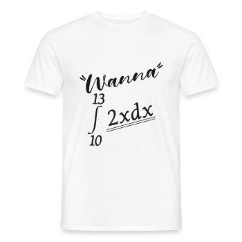 Wanna 69 Math - Men's T-Shirt - white - Front - AI Model Male 178 dark (178cm)