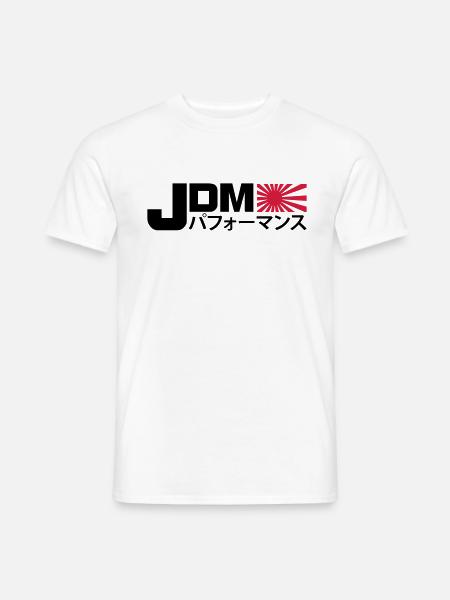JDM Performance - Männer T-Shirt - Weiß