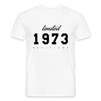 Limited Edition - 1973 (Gift) - Men's T-Shirt - white - Front - AI Model Male 178 dark (178cm)