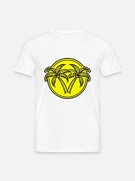 Palm Island Holiday Summer - Men's T-Shirt - white