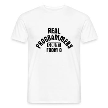 Software Ingenieur Informatiker Programmierer - Männer T-Shirt - Weiß - Vorne - AI Model Male 178 dark (178cm)