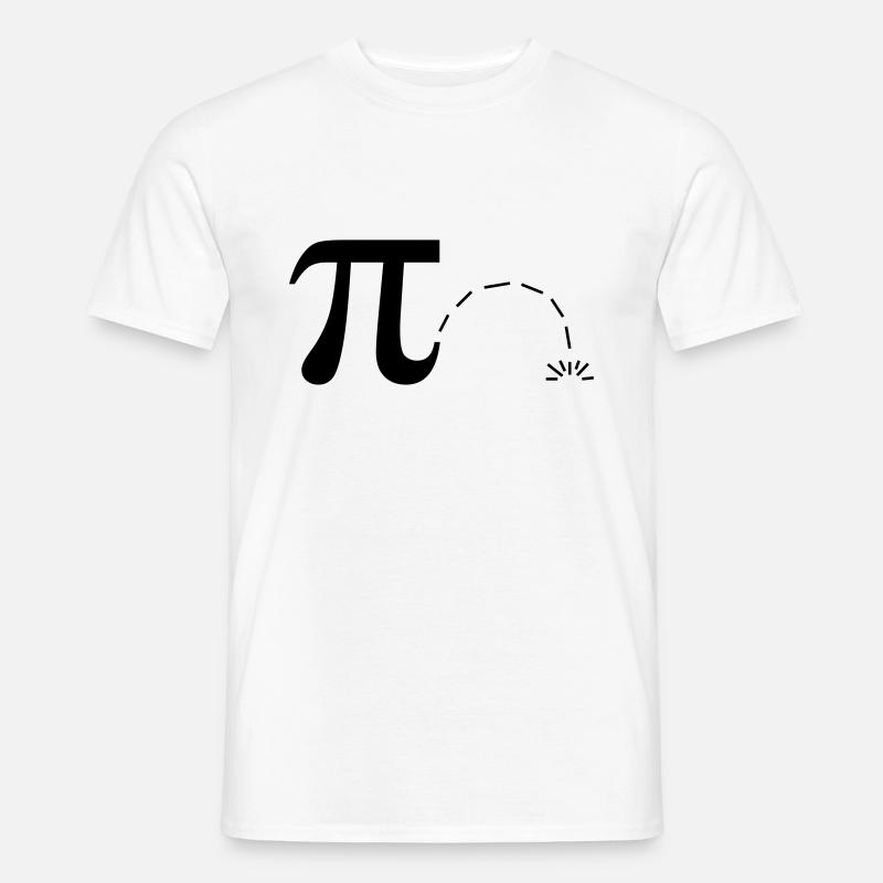 Math Pi Day Pi Pi - Men's T-shirt - white