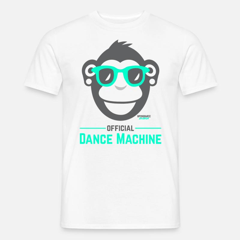 Official Dance Machine - Männer T-Shirt - Weiß