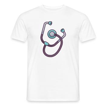 Profession - T-shirt homme - blanc - Devant - AI Model Male 178 dark (178cm)