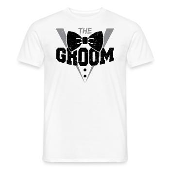 Le marié - Mariage - T-shirt homme - blanc - Devant - AI Model Male 178 dark (178cm)