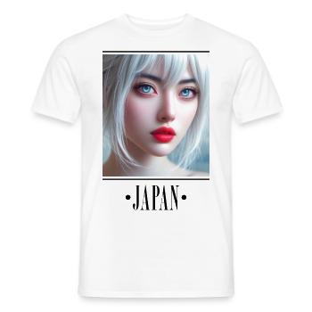 Culture Club - Asia - Japan 11 - Männer T-Shirt - Weiß - Vorne - AI Model Male 178 dark (178cm)