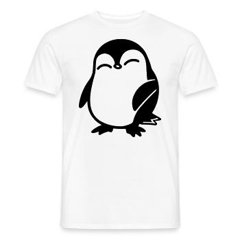 Pingouin - T-shirt homme - blanc - Devant - AI Model Male 178 dark (178cm)