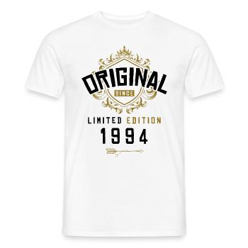 1994 limited edition Geburtstag - Männer T-Shirt - Weiß - Vorne - AI Model Male 178 dark (178cm)
