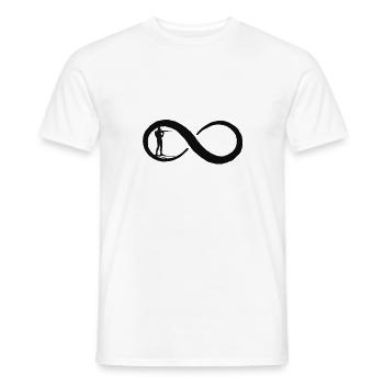 Biathlon - T-shirt homme - blanc - Devant - AI Model Male 178 dark (178cm)