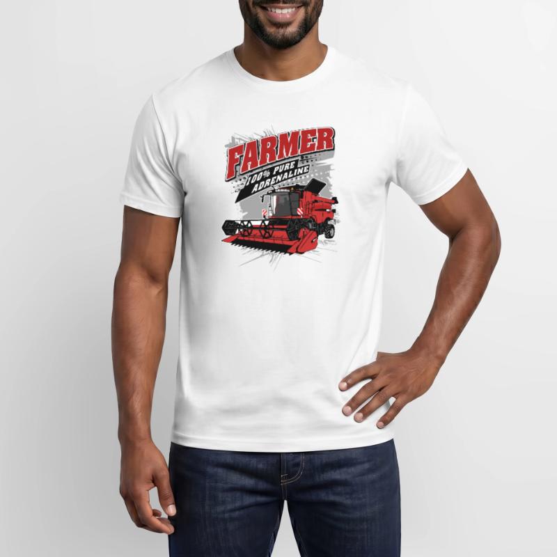 Moissonneuse-batteuse - Moissonneuse-batteuse T-shirt homme