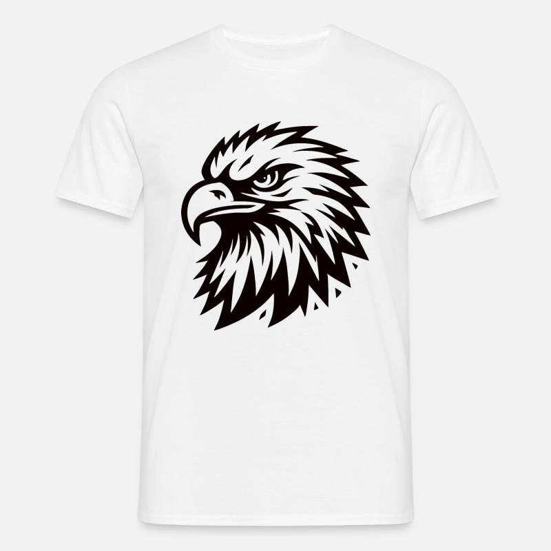 Cool eagle design - Men's T-Shirt - white