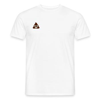 Shit - Männer T-Shirt - Weiß - Vorne - AI Model Male 178 dark (178cm)