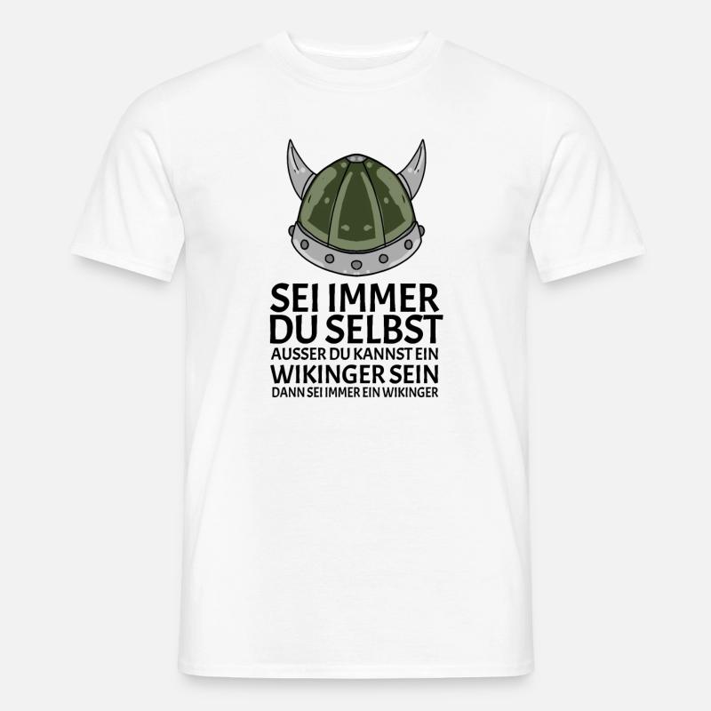Wikinger Spruch - Männer T-Shirt - Weiß