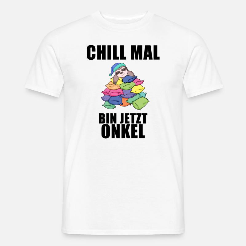 Onkel - Onkel werden - Männer T-Shirt - Weiß