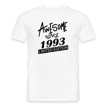 Fantastique depuis 1993 - né en 1993 - T-shirt homme - blanc - Devant - AI Model Male 178 dark (178cm)