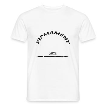 Firmament zur flachen Erde - Männer T-Shirt - Weiß - Vorne - AI Model Male 178 dark (178cm)