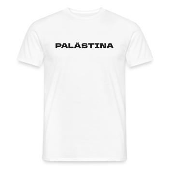 Palästina Free Palestine & Gaza - Männer T-Shirt - Weiß - Vorne - AI Model Male 178 dark (178cm)