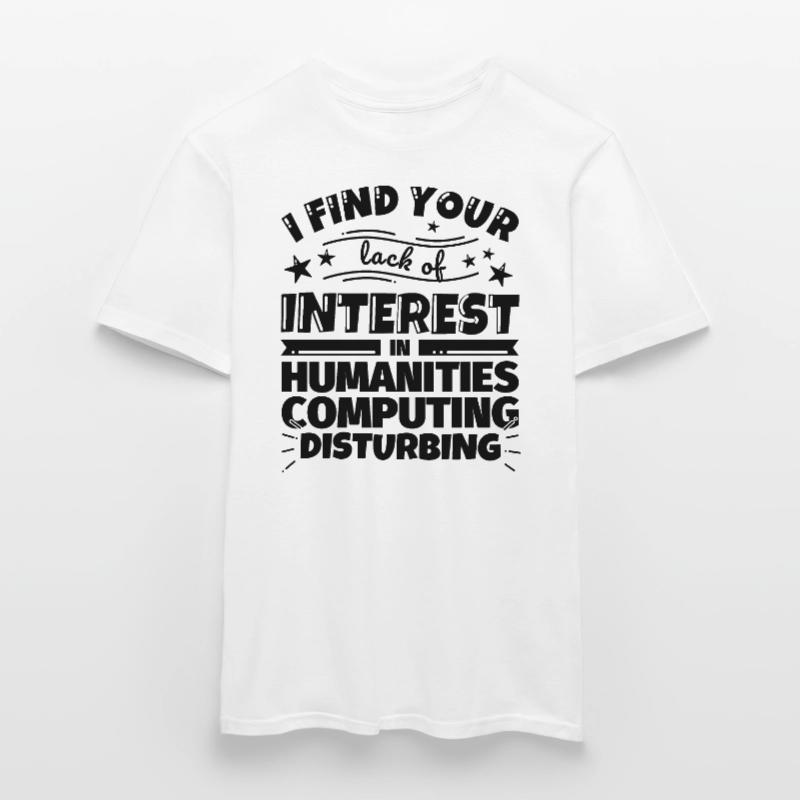 Humanities Computing Fun Gift Men's T-Shirt