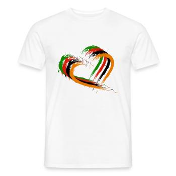 Zambia - Men's T-Shirt - white - Front - AI Model Male 178 dark (178cm)