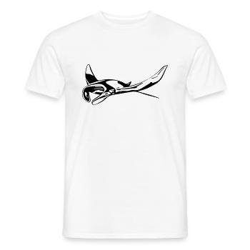Manta Rays - Men's T-Shirt - white - Front - AI Model Male 178 dark (178cm)