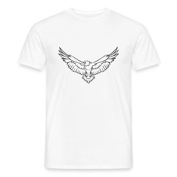 aigle - T-shirt homme - blanc - Devant - AI Model Male 178 dark (178cm)