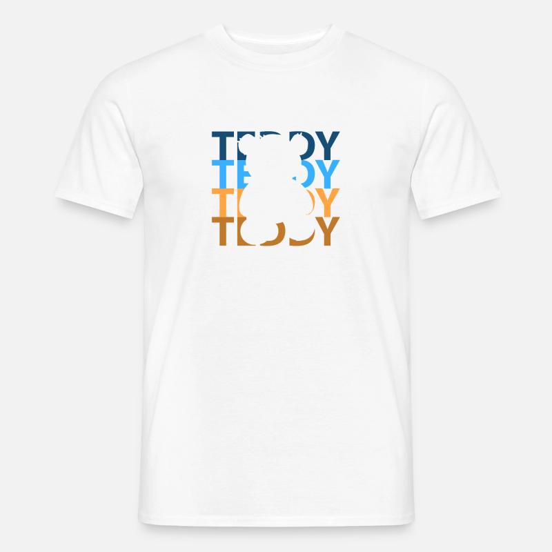 Teddy Bear Teddy Bear - Men’s T-shirt - white