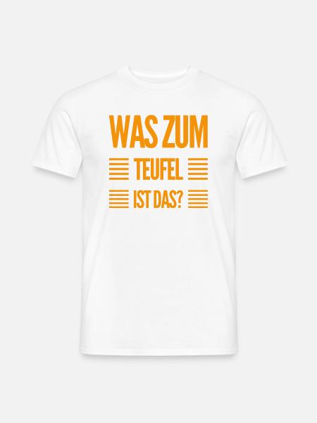 was ist das? - Männer T-Shirt - Weiß