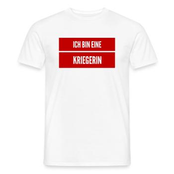 ich bin eine starke Frau - Männer T-Shirt - Weiß - Vorne - AI Model Male 178 dark (178cm)