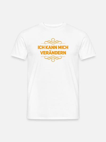 Veränderung ist möglich - Männer T-Shirt - Weiß