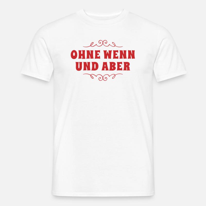 ich bin streng - Männer T-Shirt - Weiß