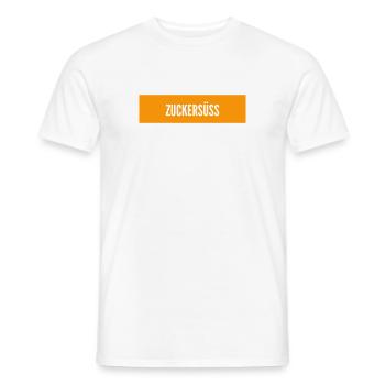 ich bin süß wie Zucker - Männer T-Shirt - Weiß - Vorne - AI Model Male 178 dark (178cm)