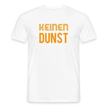 ich bin planlos - Männer T-Shirt - Weiß - Vorne - AI Model Male 178 dark (178cm)
