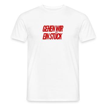 Lust zu laufen? - Männer T-Shirt - Weiß - Vorne - AI Model Male 178 dark (178cm)
