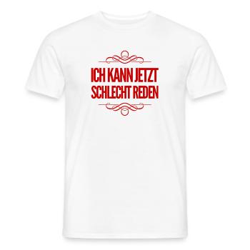 schlechter Zeitpunkt - Männer T-Shirt - Weiß - Vorne - AI Model Male 178 dark (178cm)
