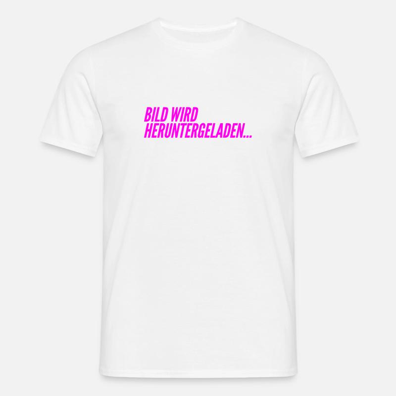 wird geladen - Männer T-Shirt - Weiß