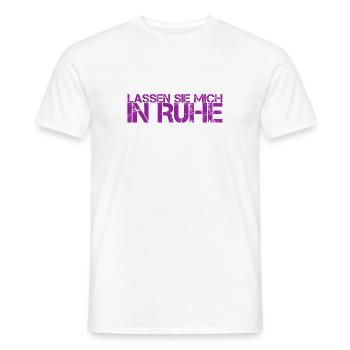 sie nerven - Männer T-Shirt - Weiß - Vorne - AI Model Male 178 dark (178cm)